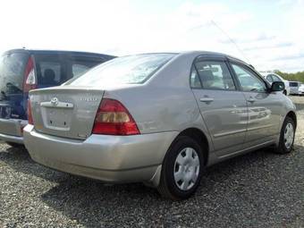 2002 Toyota Corolla Pictures