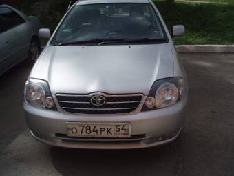 2002 Toyota Corolla Pictures