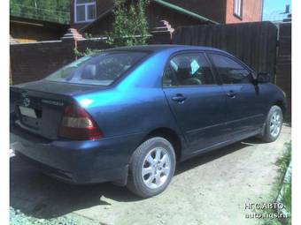 2002 Toyota Corolla Photos