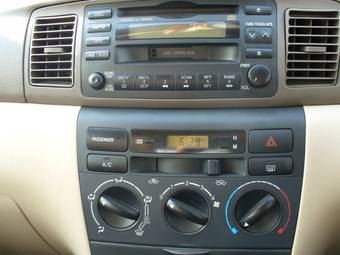 2002 Toyota Corolla Photos