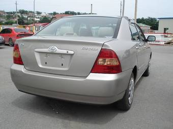 2002 Toyota Corolla Pictures