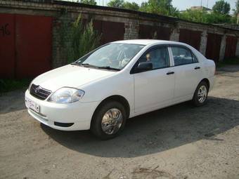 2002 Toyota Corolla Photos