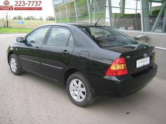 2002 Toyota Corolla Pictures