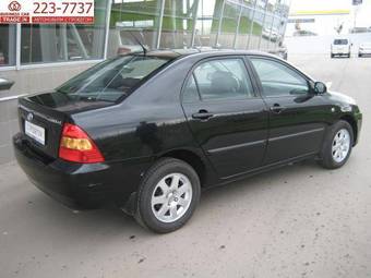 2002 Toyota Corolla Photos