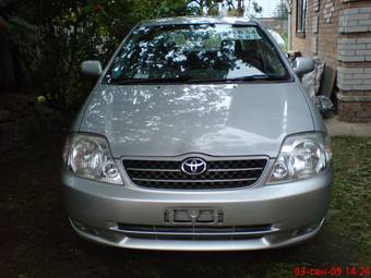 2002 Toyota Corolla Images