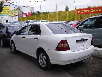 2002 Toyota Corolla Photos