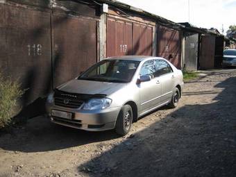 2002 Toyota Corolla Photos