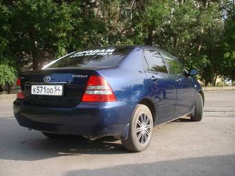 2002 Toyota Corolla Pictures