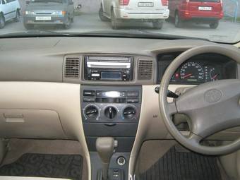 2002 Toyota Corolla Photos