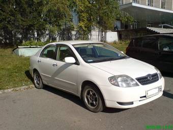 2002 Toyota Corolla Photos