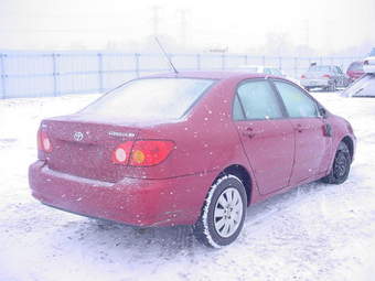 2003 Toyota Corolla Pictures
