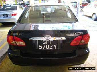 2003 Toyota Corolla Images