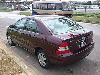 2003 Toyota Corolla Pics