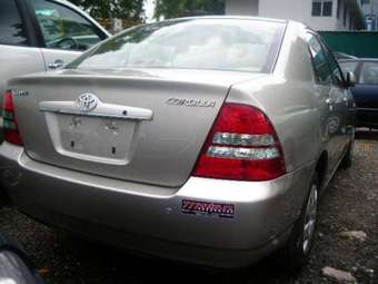 2003 Toyota Corolla Photos