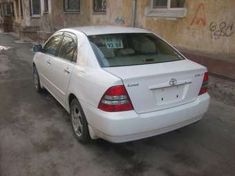 2003 Toyota Corolla Photos