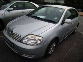 2003 Toyota Corolla Photos