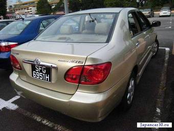 2003 Toyota Corolla Pictures