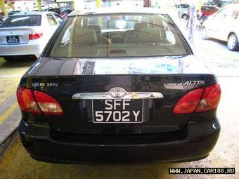 2003 Toyota Corolla Photos