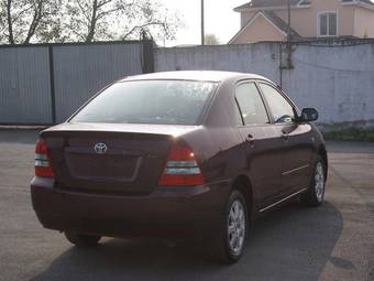 2003 Toyota Corolla Photos
