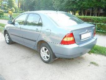 2003 Toyota Corolla Photos