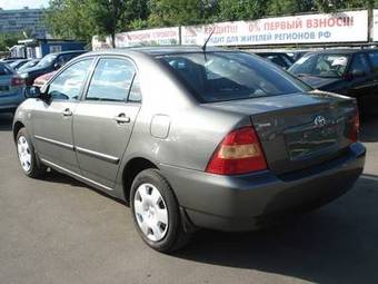 2003 Toyota Corolla Photos