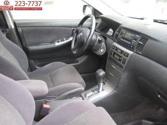 2003 Toyota Corolla Photos