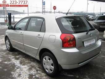 2004 Toyota Corolla Pics