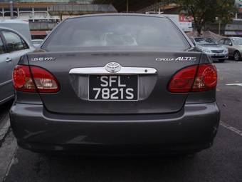 2004 Toyota Corolla Photos