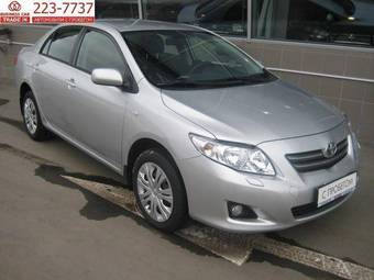 2007 Toyota Corolla Pictures