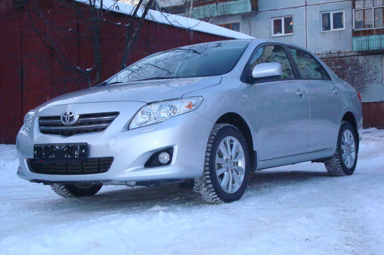 2009 Toyota Corolla specs, Engine size 1600cm3, Fuel type Gasoline