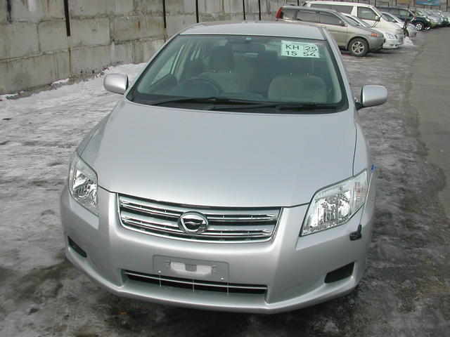 2006 Toyota Corolla AXIO specs, Engine size 1.5, Fuel type Gasoline