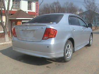 2008 Toyota Corolla Axio Pictures