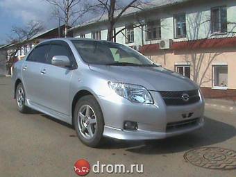 2008 Toyota Corolla Axio Photos