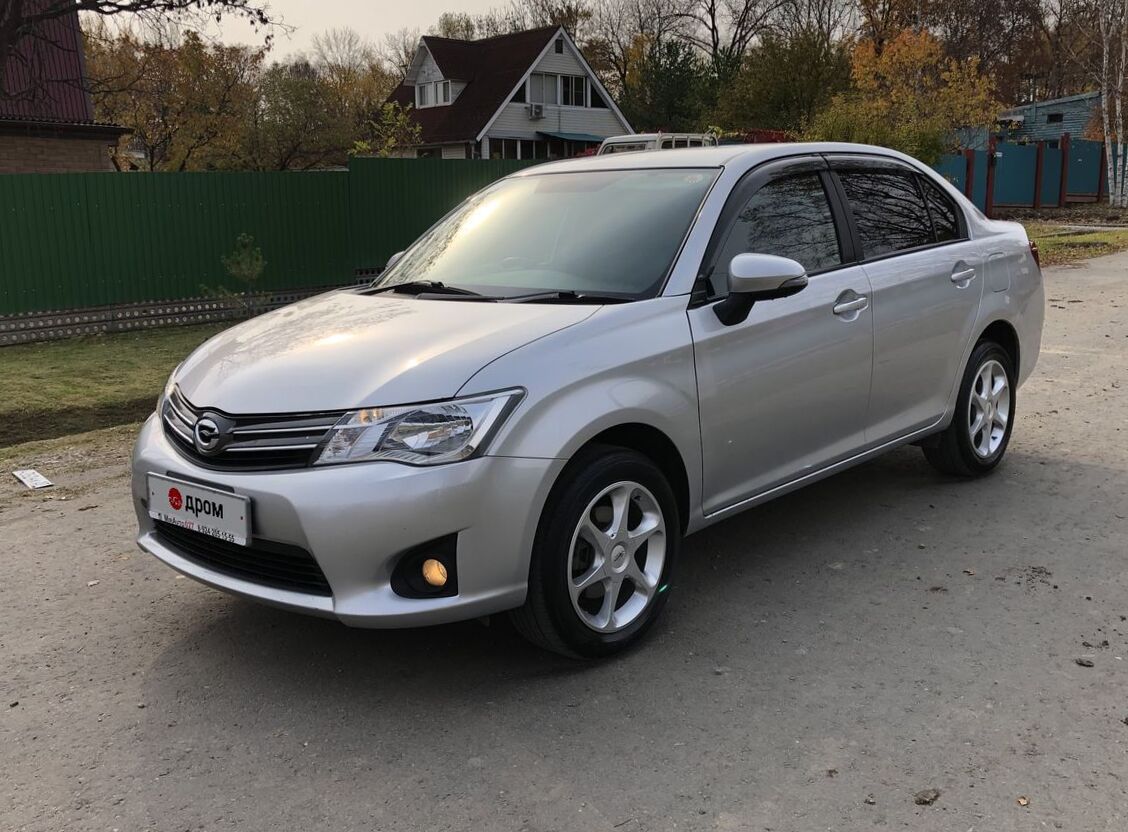 2012 Toyota Corolla Axio II DBANZE164 1.5 X 4WD (103 Hp) specs