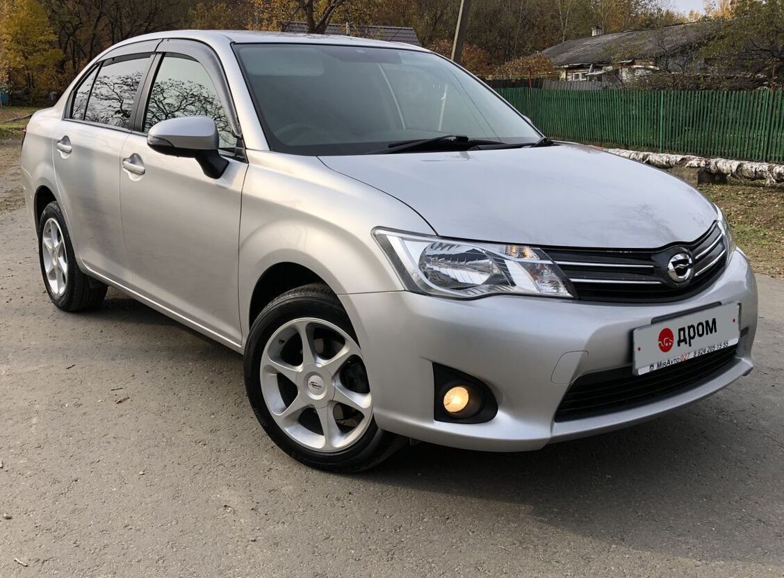 2012 Toyota Corolla Axio II DBANZE164 1.5 X 4WD (103 Hp) specs
