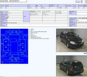 2001 Toyota Corolla Fielder