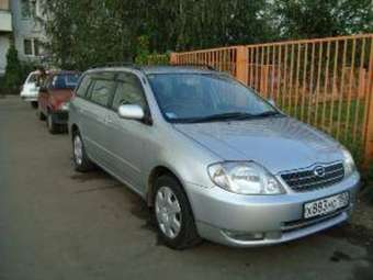 2001 Toyota Corolla Fielder