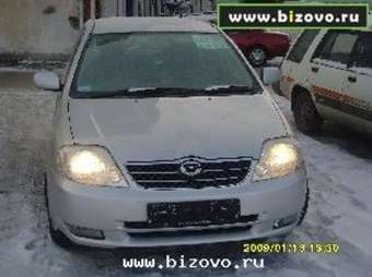 2001 Toyota Corolla Fielder