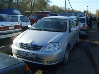 2001 Toyota Corolla Fielder