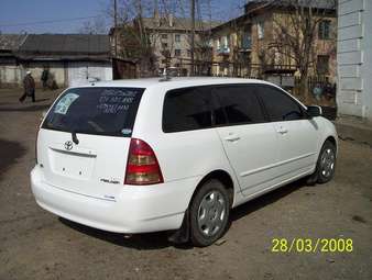 2001 Toyota Corolla Fielder Photos