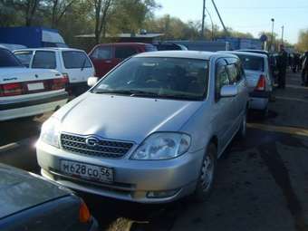 2001 Toyota Corolla Fielder Pics