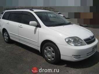 2001 Toyota Corolla Fielder