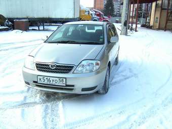 2001 Toyota Corolla Fielder For Sale