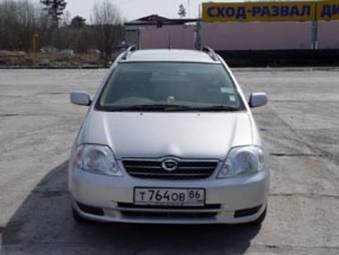 2002 Toyota Corolla Fielder