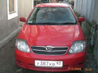 2002 Toyota Corolla Fielder