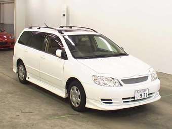 2002 Toyota Corolla Fielder Pictures