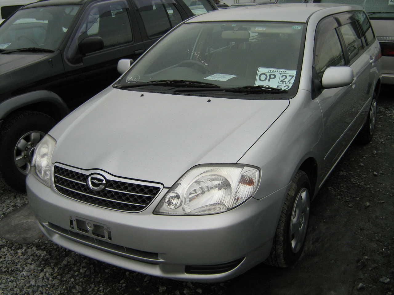 Toyota corolla fielder 2002