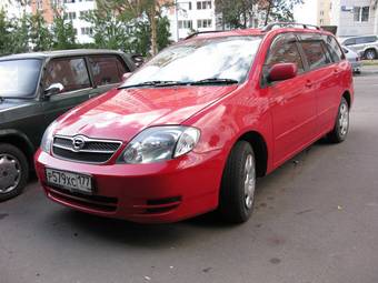 2002 Toyota Corolla Fielder Photos