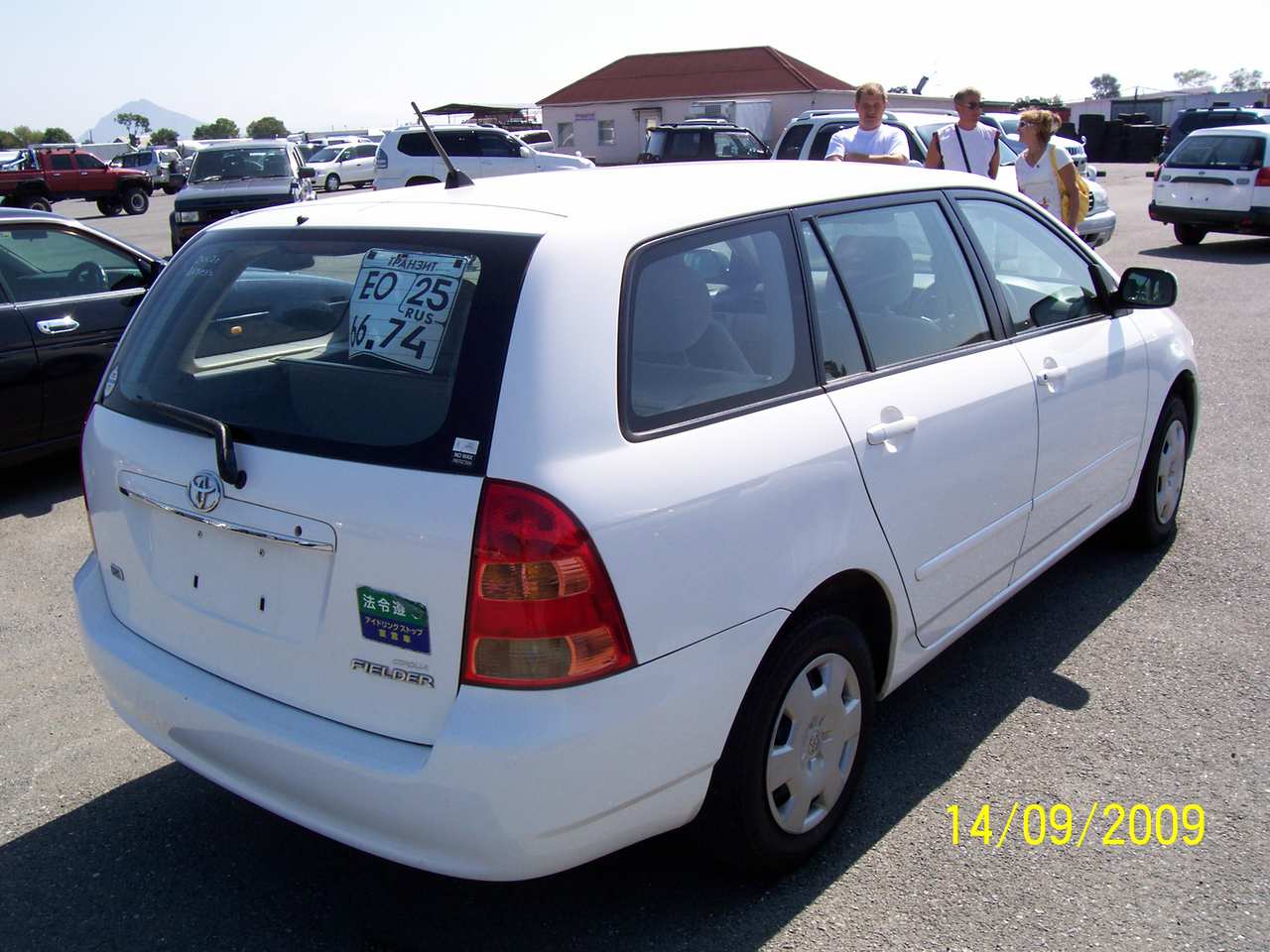 Toyota corolla fielder 2002
