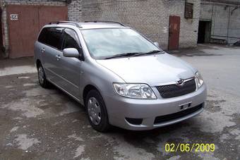 2004 Toyota Corolla Fielder Pictures